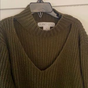 Last Chance! Final Sale! Olive/army green sweater
